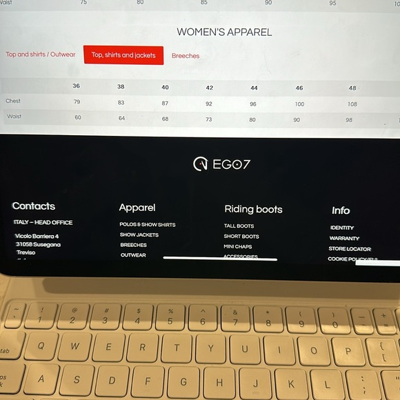 Ego 7 BeAir show coat - Picture 2 of 2